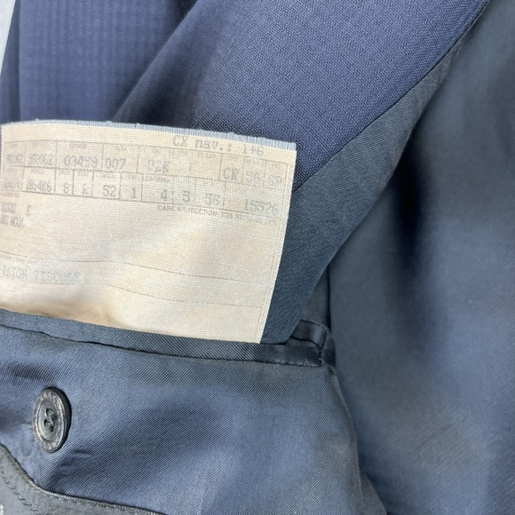 Versace Classic V2 Wool Blazer Men Size 44 four button formal business office - Picture 13 of 14